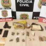 Deic desarticula ponto de tráfico, prende 4 e apreende drogas e veículos