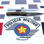 Homem é preso após agredir crianças e tentar matar a tia a facada em Auriflama