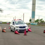 Polícia Militar realiza treinamento de direção defensiva em Andradina/SP