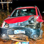 Colisão frontal entre automóveis é registrada em vicinal de Mirandópolis