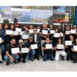 Corpo de Bombeiros entrega certificados aos formandos do Curso PS-40 em Castilho (SP)