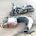 Duas mulheres feridas em acidente entre duas motos no bairro Antena