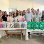 Fundo Social de Araçatuba recebe doação de cobertores para a Campanha do Agasalho