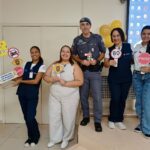 Polícia Militar realiza palestra sobre segurança viária durante a campanha Maio Amarelo em Andradina/SP