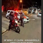 28º BPM/I intensifica Operação “Baixo Ruído” e amplia fiscalização de motocicletas na região