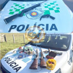 Operação da polícia ambiental apreende 9 armas de fogo em Timburi e Piraju
