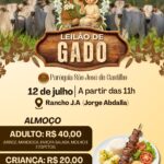 Paróquia São José promove tradicional Leilão de Gado em Castilho no dia 12 de julho