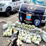 Polícia Civil realiza incineração de grande quantidade de drogas em Presidente Epitácio