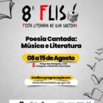 8ª FLIS de Ilha Solteira une música e literatura em programação gratuita com abertura da banda Caramelows