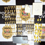 Alvo de busca e apreensão da Polícia Civil é preso com 400g de cocaína