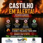 Castilho em alerta: estiagem aumenta risco de incêndios e queimadas