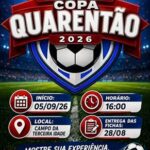 Departamento de Esportes abre inscrições para a Copa Quarentão de futebol de campo