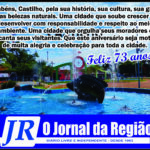 Castilho 73 anos – Mensagem de O Jornal da Região
