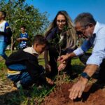Castilho celebra o Dia da Árvore com plantio de mudas realizado por alunos