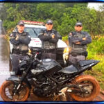 ROCAM recupera motocicleta furtada e identifica três adolescentes envolvidos em Andradina