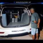 Tático Comando e Rocam capturam dois condenados na mesma noite em Andradina