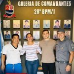 Candidato à APMBB visita o 28º BPM/I após aprovação na etapa escrita do concurso