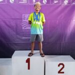 Nadador da base andradinense Isac Martins entra em primeiro lugar no top 10 do Brasil